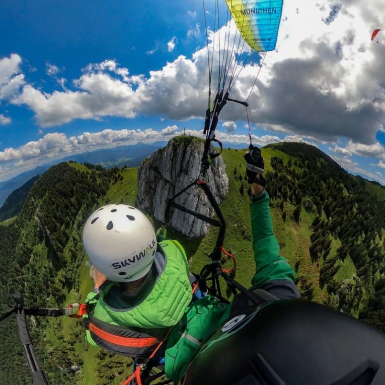 Tandem Paragliding Brauneck - Gleitschirmfliegen